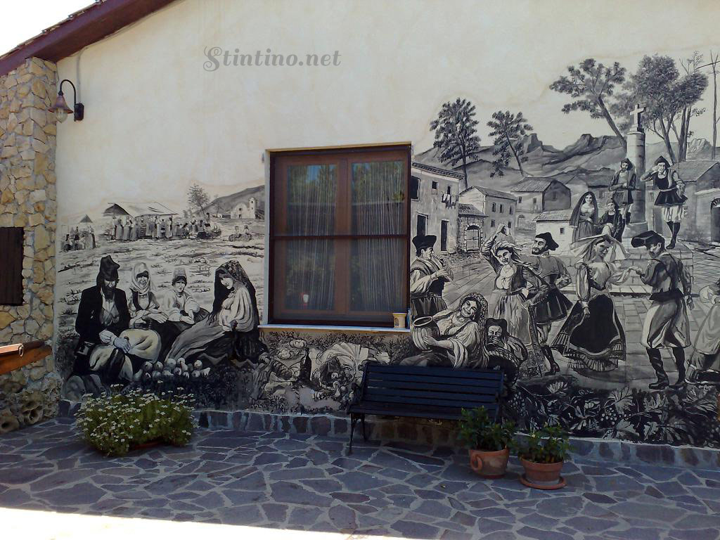Un murale di Stintino